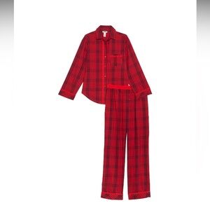 Victoria’s Secret Flannel Red Pajama Set